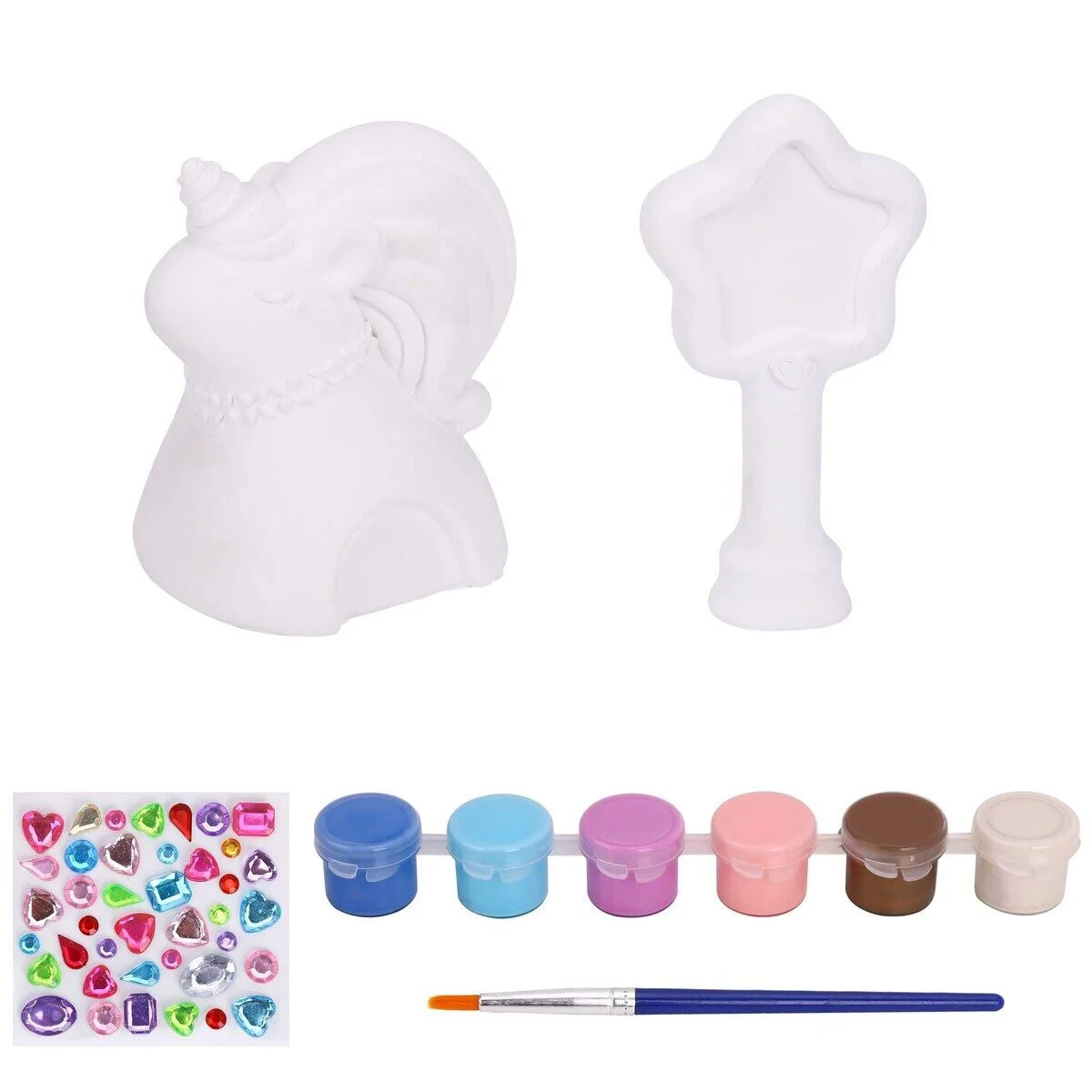 Set de creatie Tooky Toy Unicorn cu bagheta magica