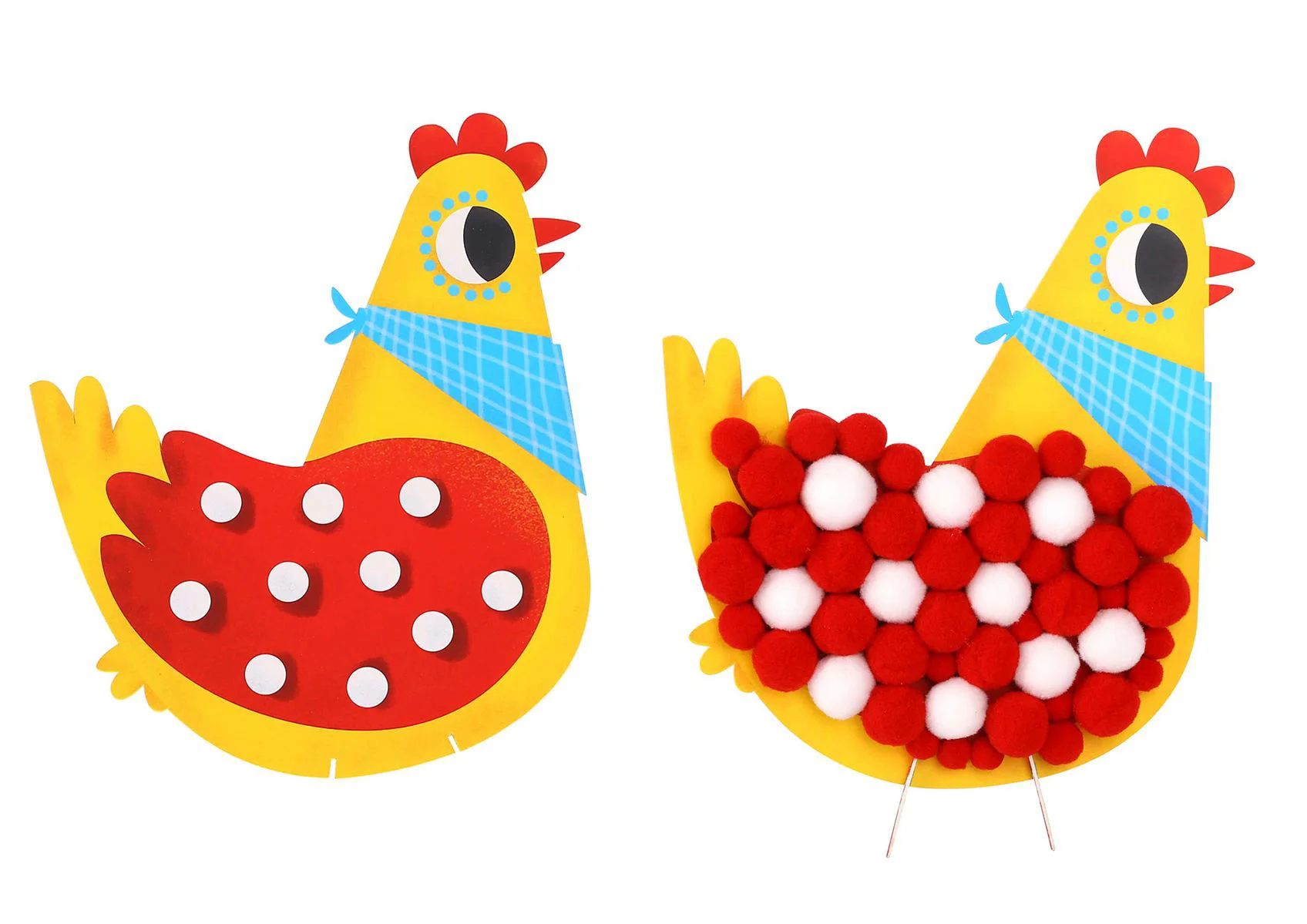 Set de creatie Tooky Toy Animale, 233 el.