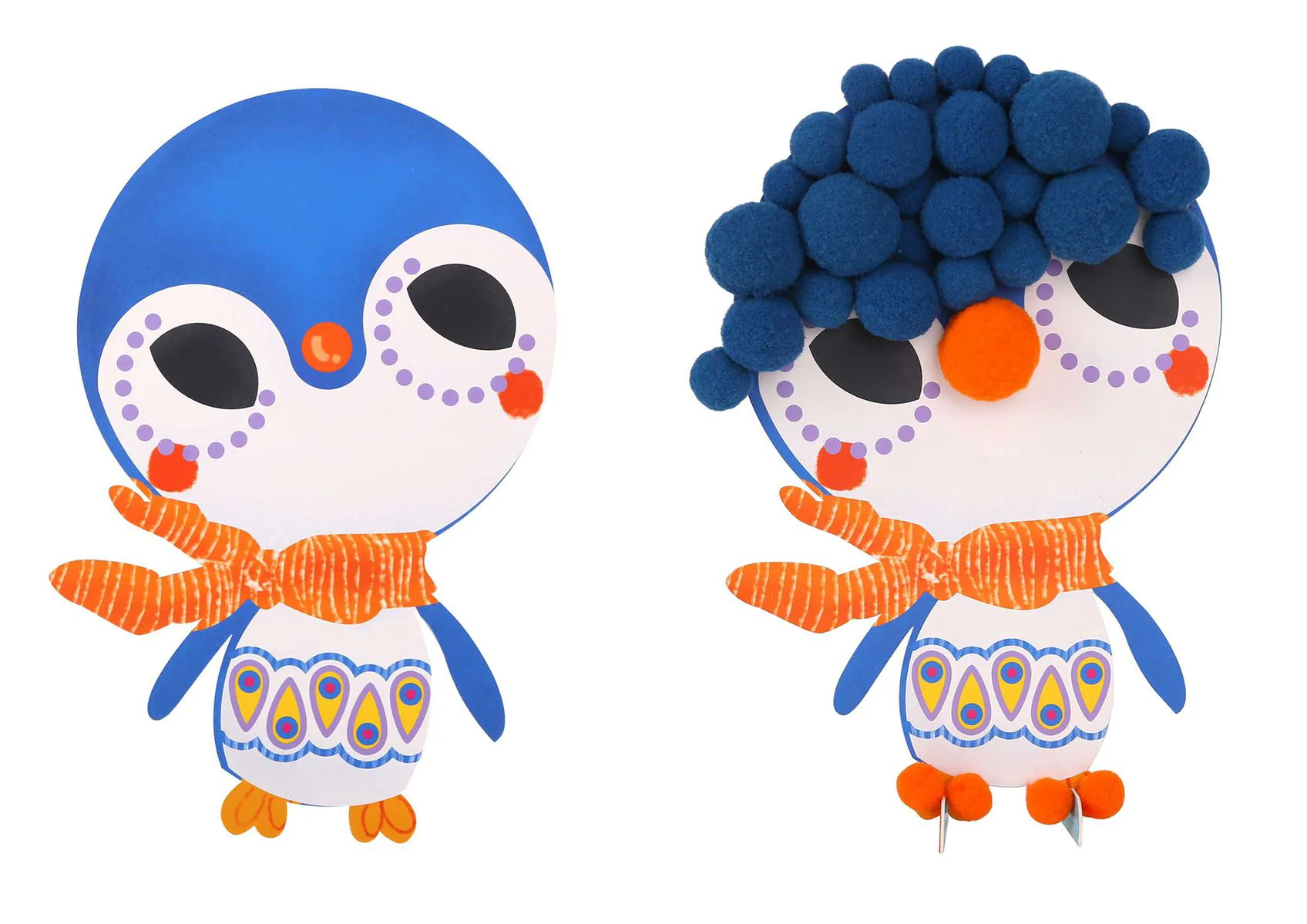 Set de creatie Tooky Toy Animale, 233 el.