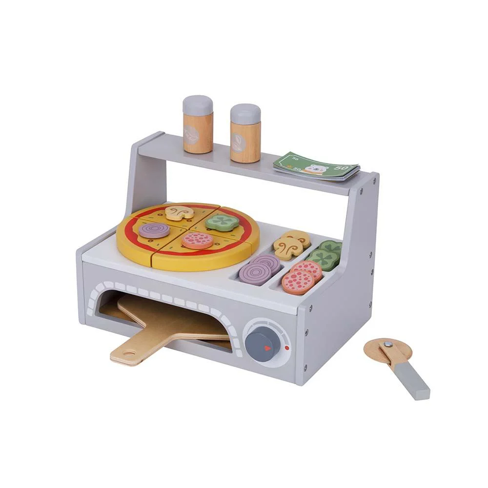 Деревянный игровой набор Tooky Toy Пиццамейкер foto