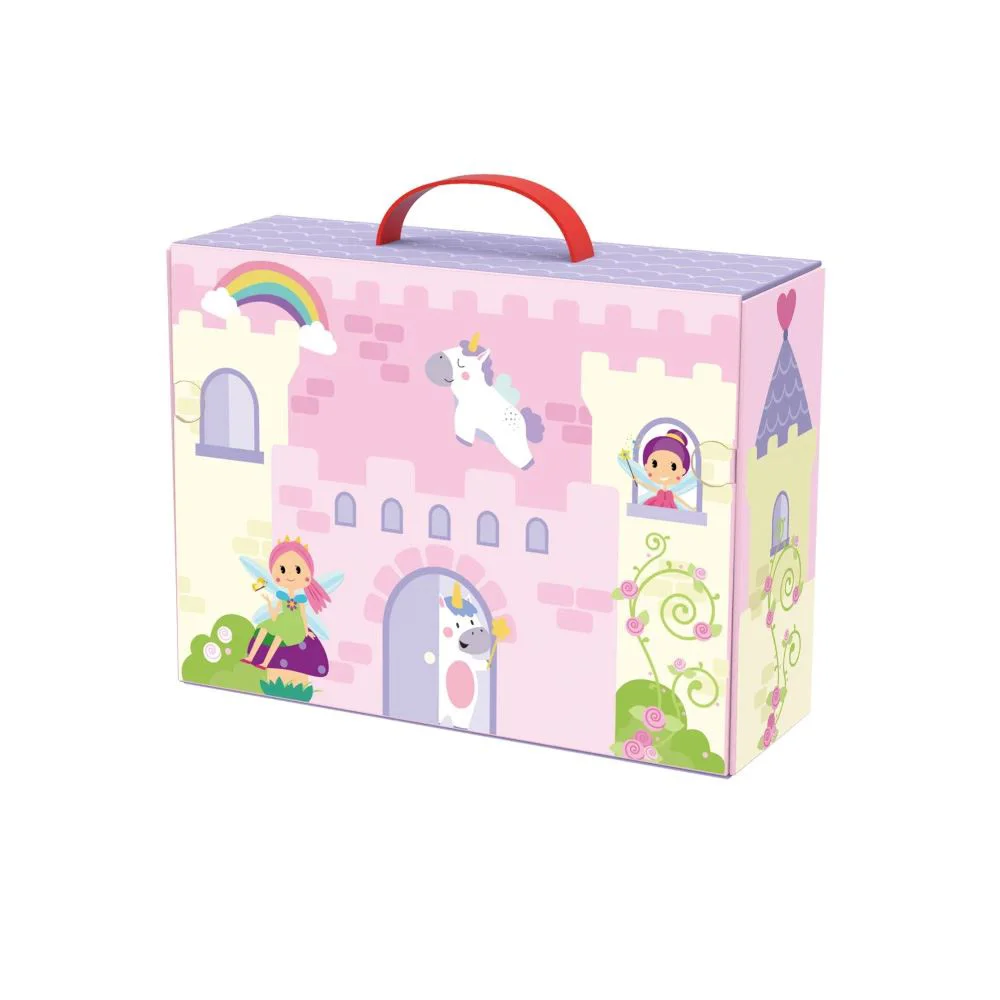 Set de joc din lemn Tooky Toy Castelul printesei foto
