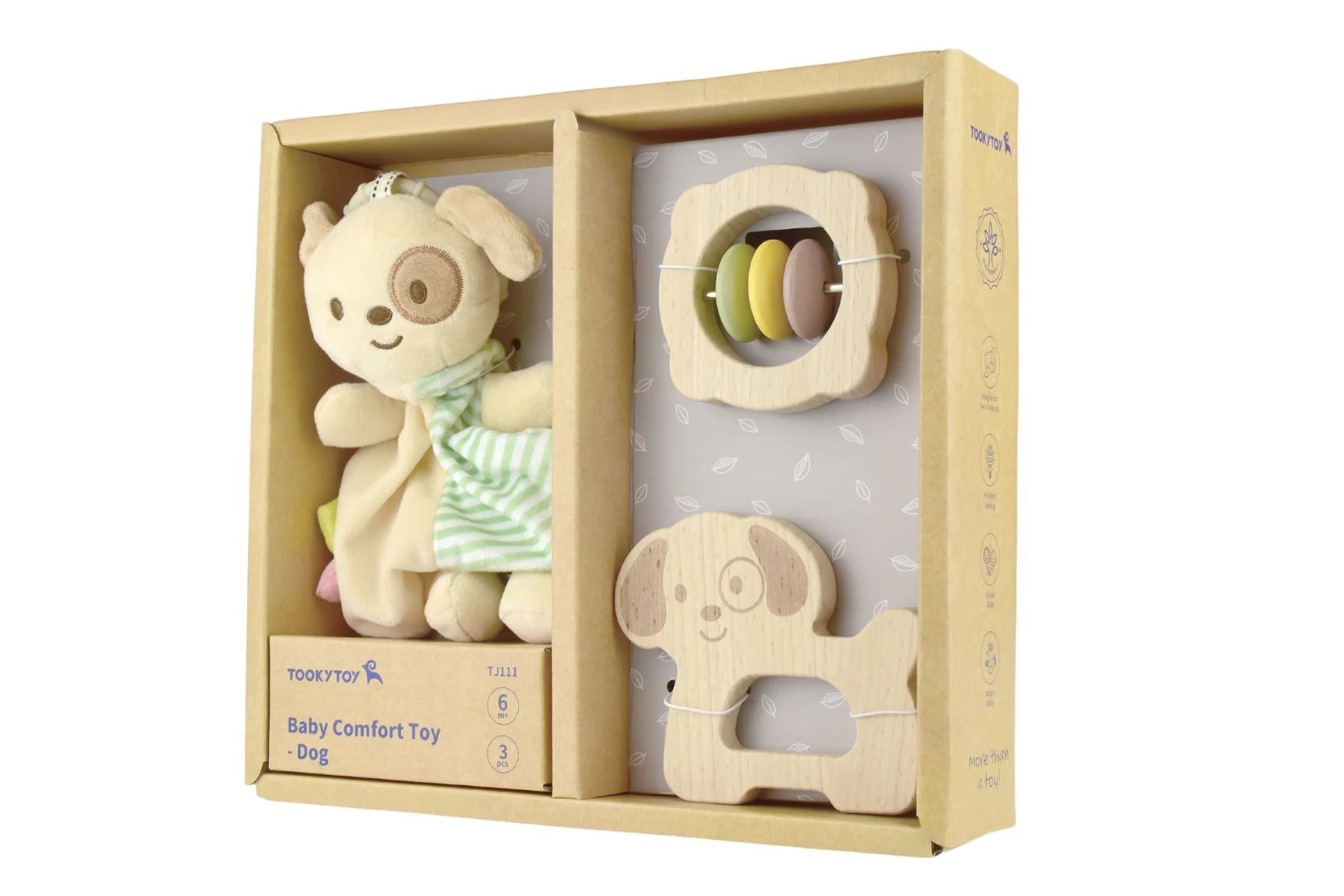 Set de zornaitori Tooky Toy Catelus foto