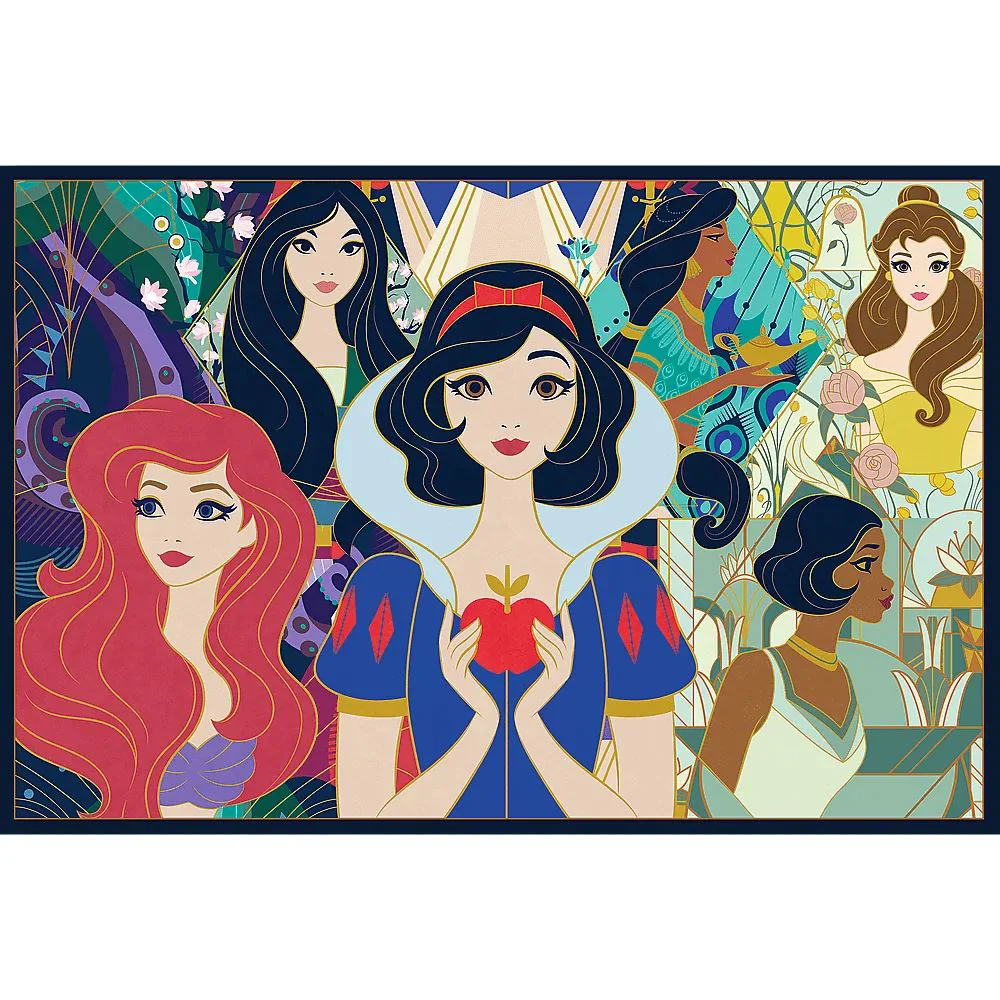 Puzzle Trefl Enchanting princesses, 2x200 piese foto