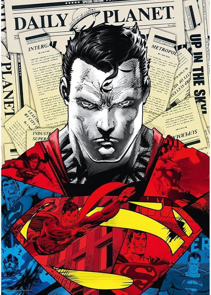 Puzzle Trefl Premium Plus Superman, 1000 piese foto