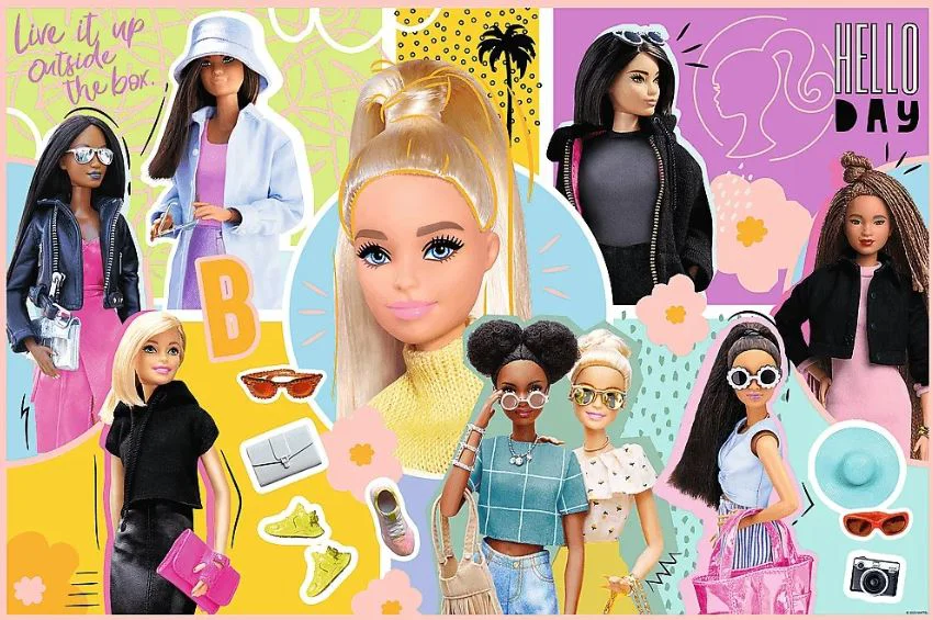 Puzzle Trefl Papusa ta Barbie preferată, 300 piese