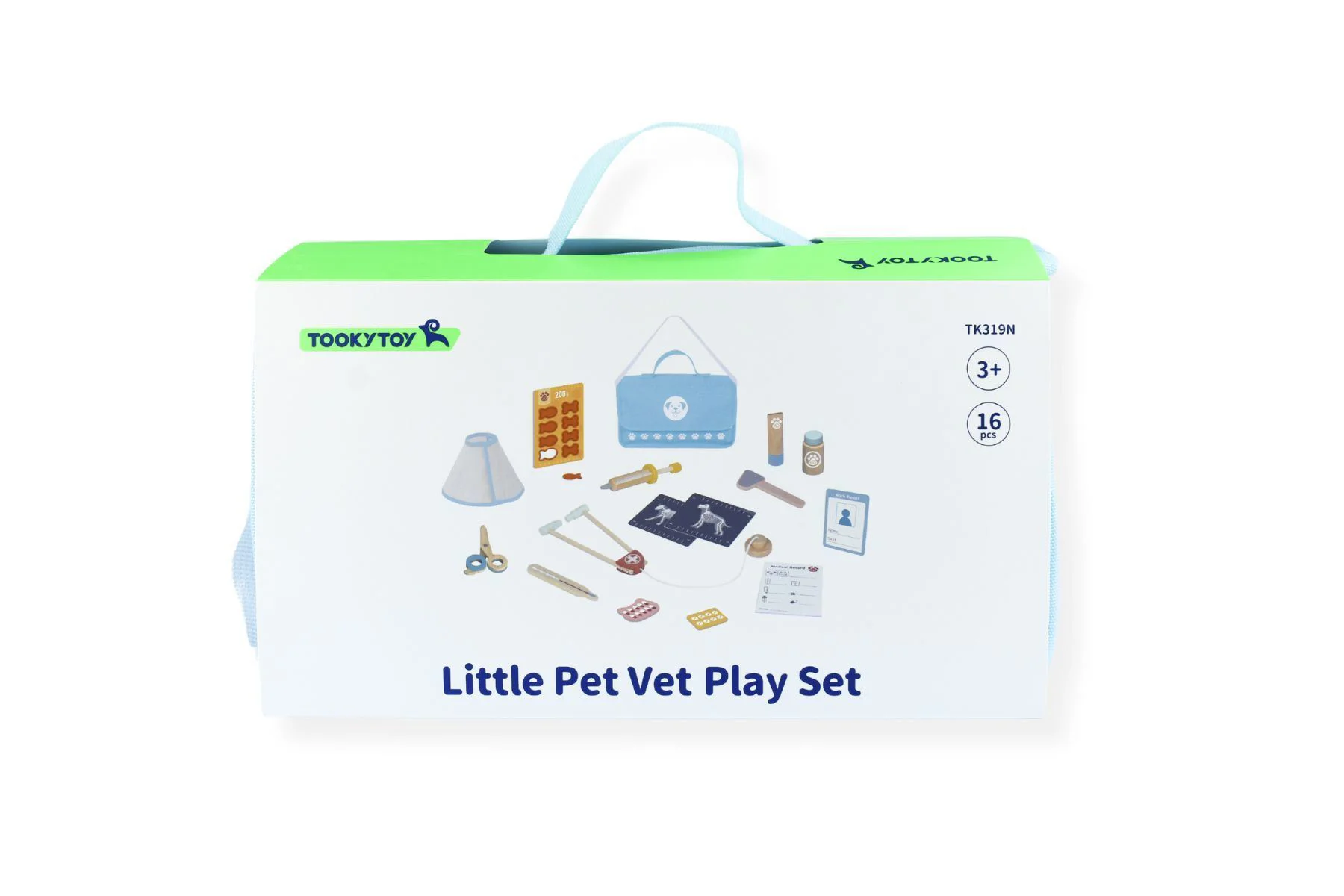 Set de joaca din lemn Tooky Toy Veterinar foto