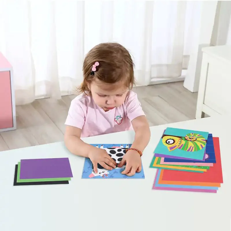 Мозаика-наклейки Tooky Toy Животные, 991 эл. foto