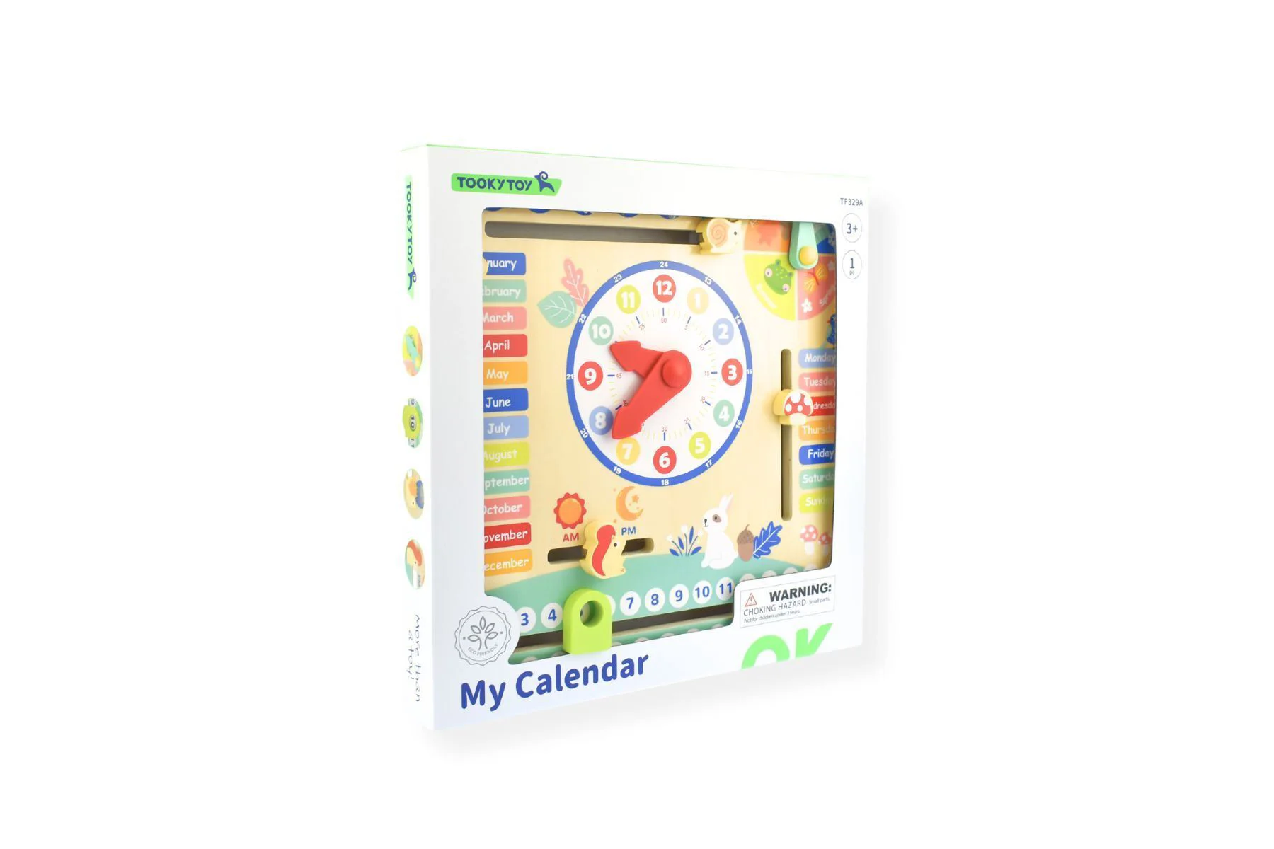 Jucarie din lemn Tooky Toy Calendarul meu foto
