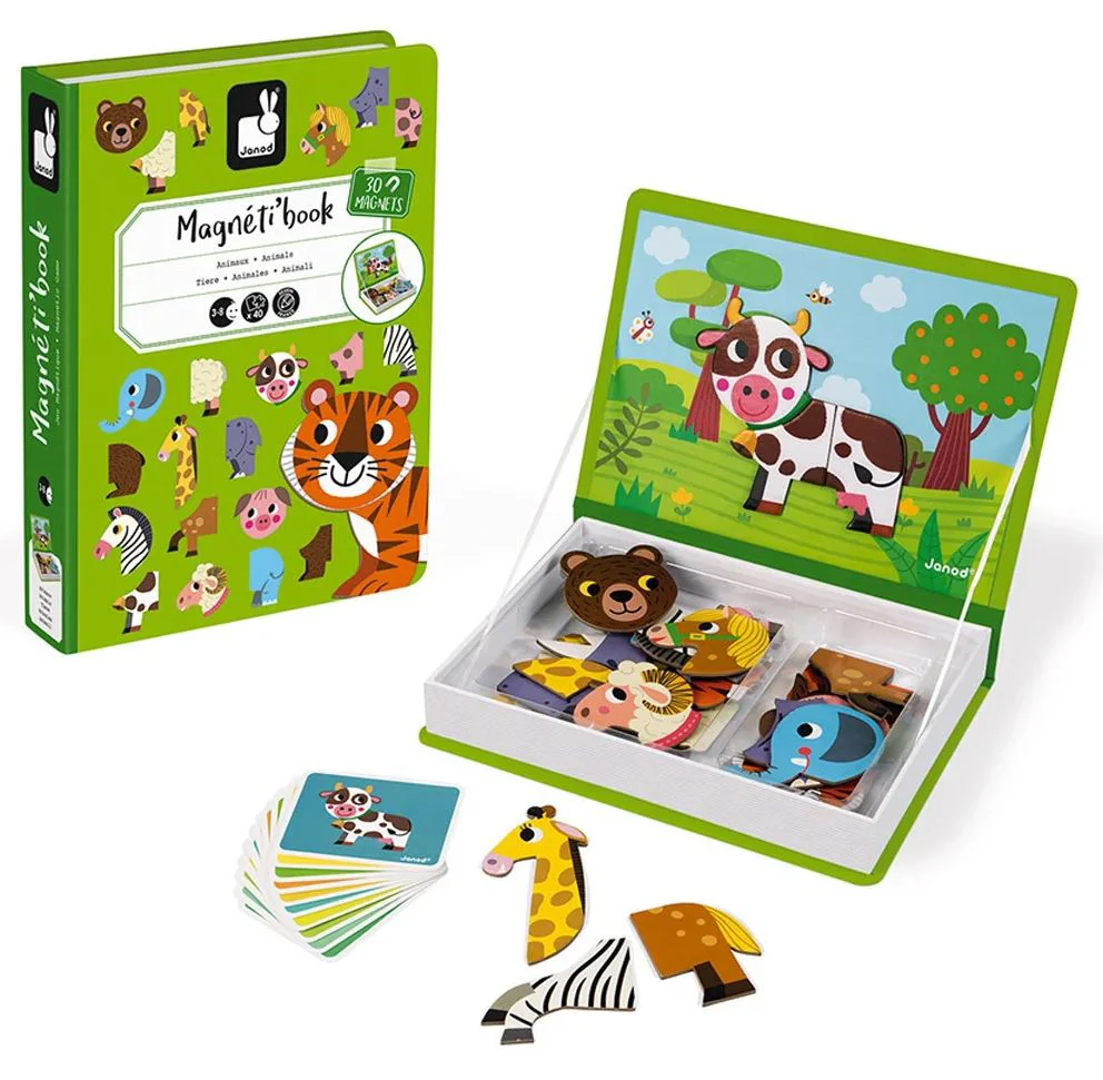 Carte magnetică Janod Animale