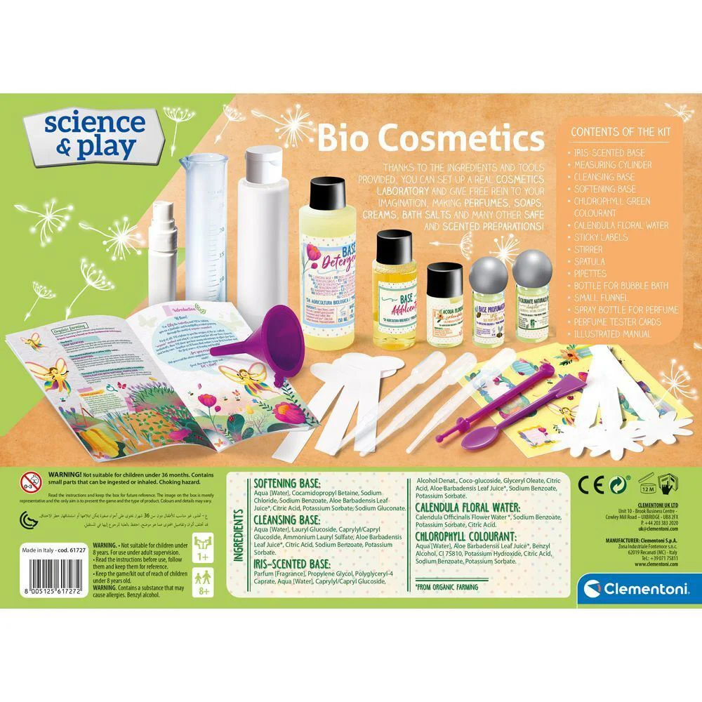 Set de joaca Clementoni Laboratorul meu de cosmetice organice