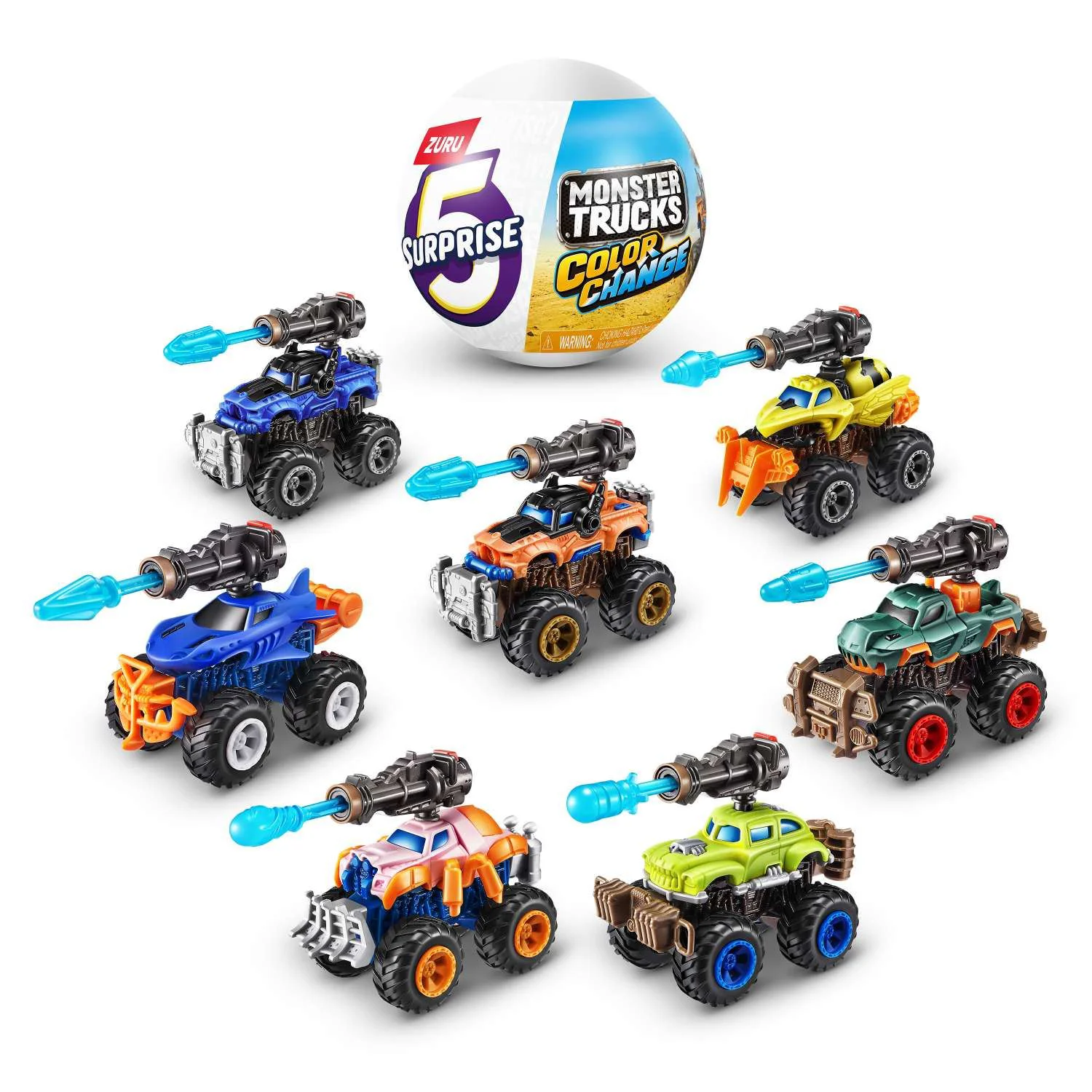 Jucarie surpriza Zuru Monster Truck Color Change