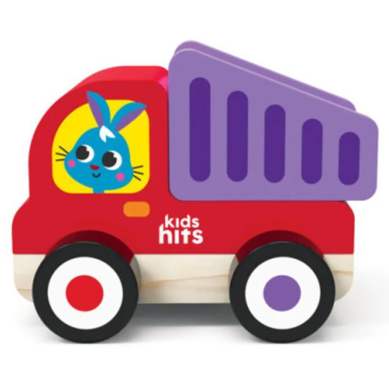 Set de constructie din lemn Kids Hits Camion