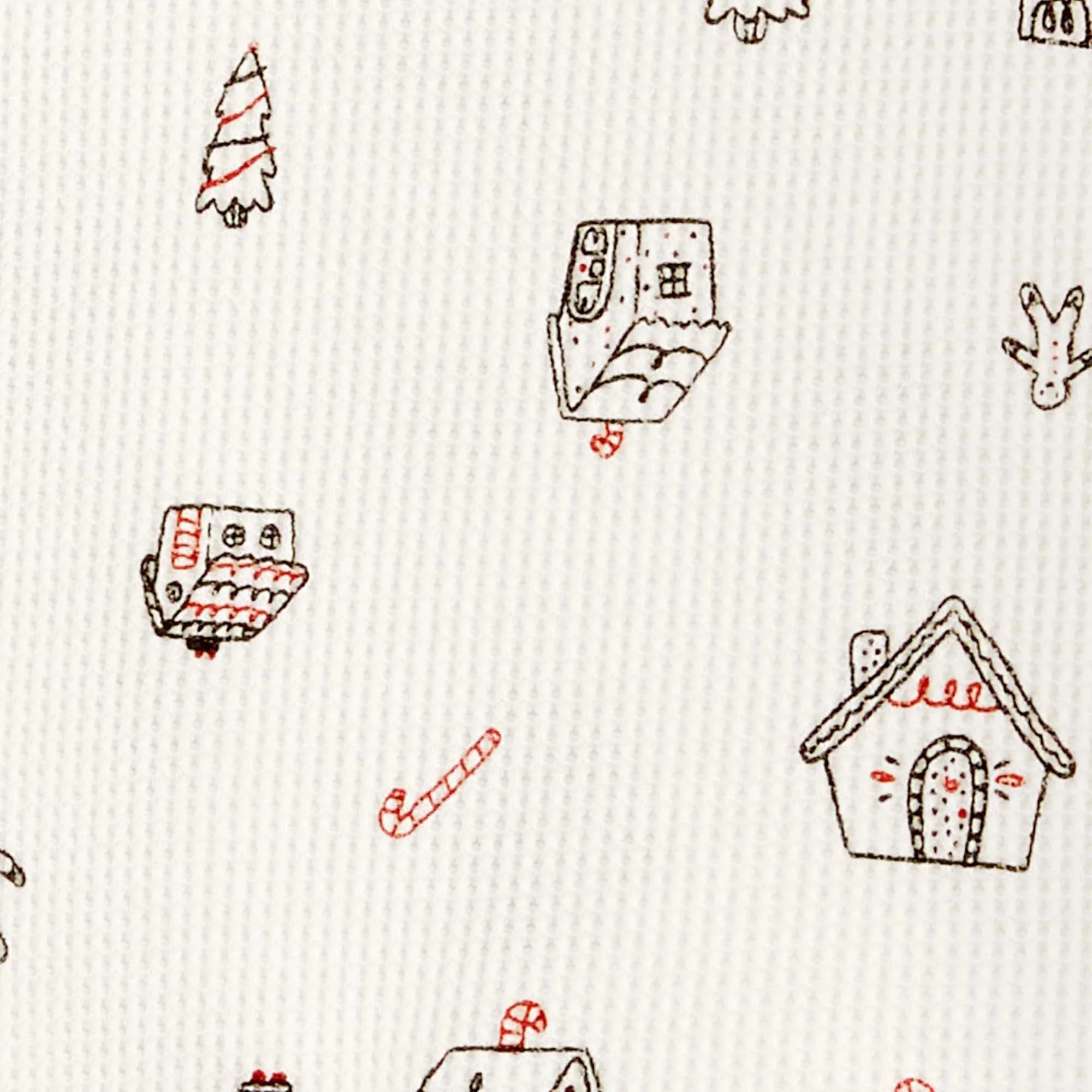 Carter's Set 2 piese Pantaloni si bluza termice Gingerbread House foto