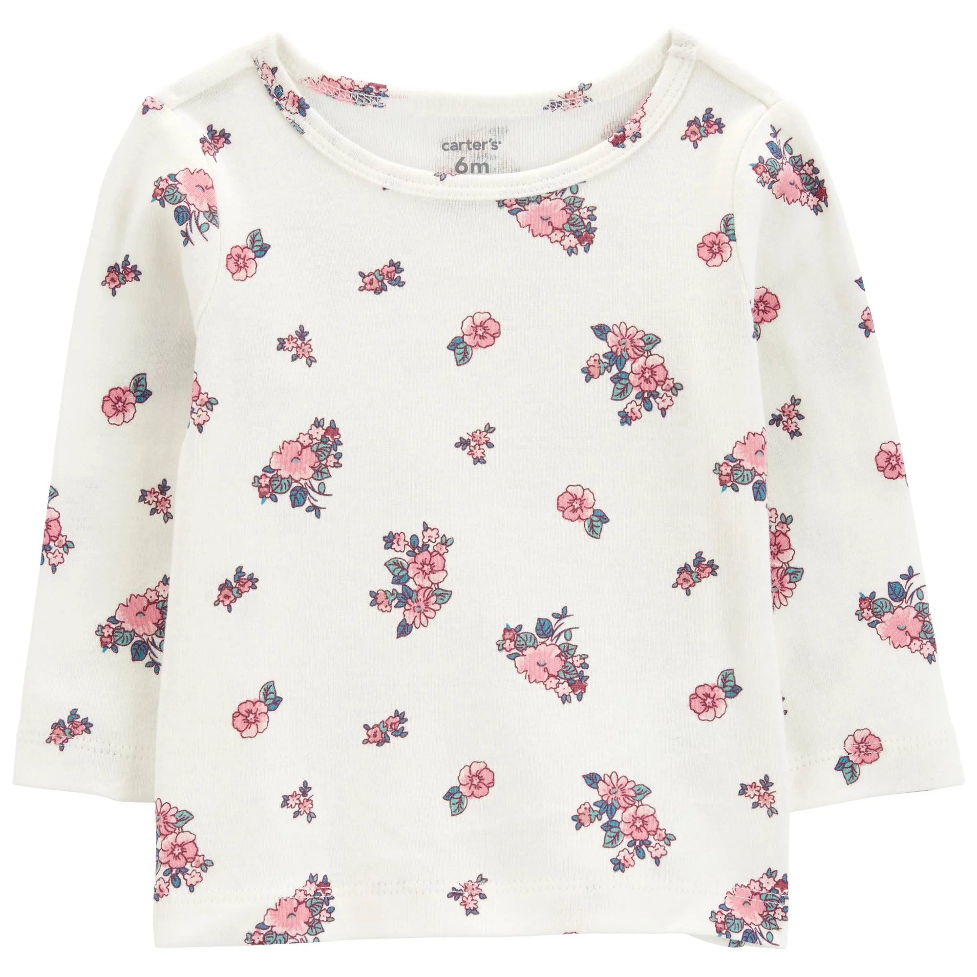 Carter's Set 3 piese Sarafan, bluza si ciorapei Flori