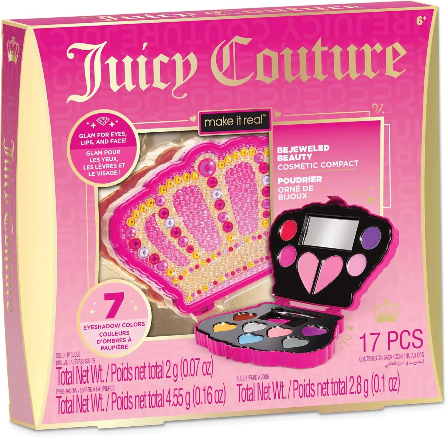 Set cosmetice Bejeweled Compact Make It Real