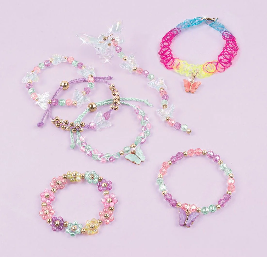 Set de creatie bratari Make It Real Butterfly foto