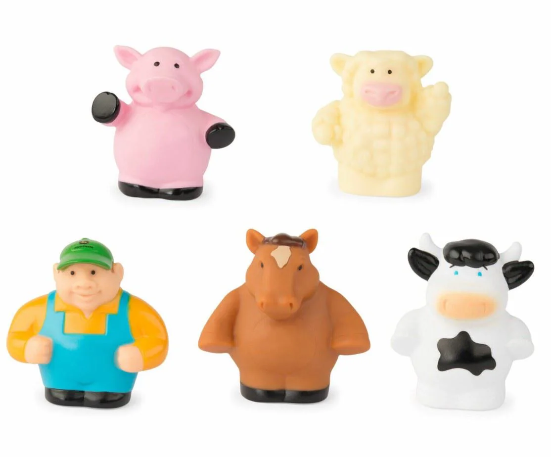Трактор Tomy John Deere с животными foto