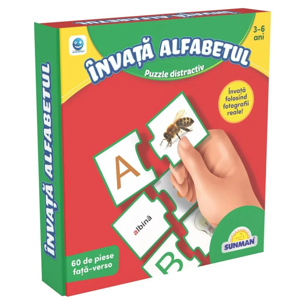 Puzzle Noriel "Invata alfabetul" RO