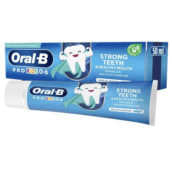 Pasta de dinti pentru copii Oral-B Kids (0-6 ani), 50 ml