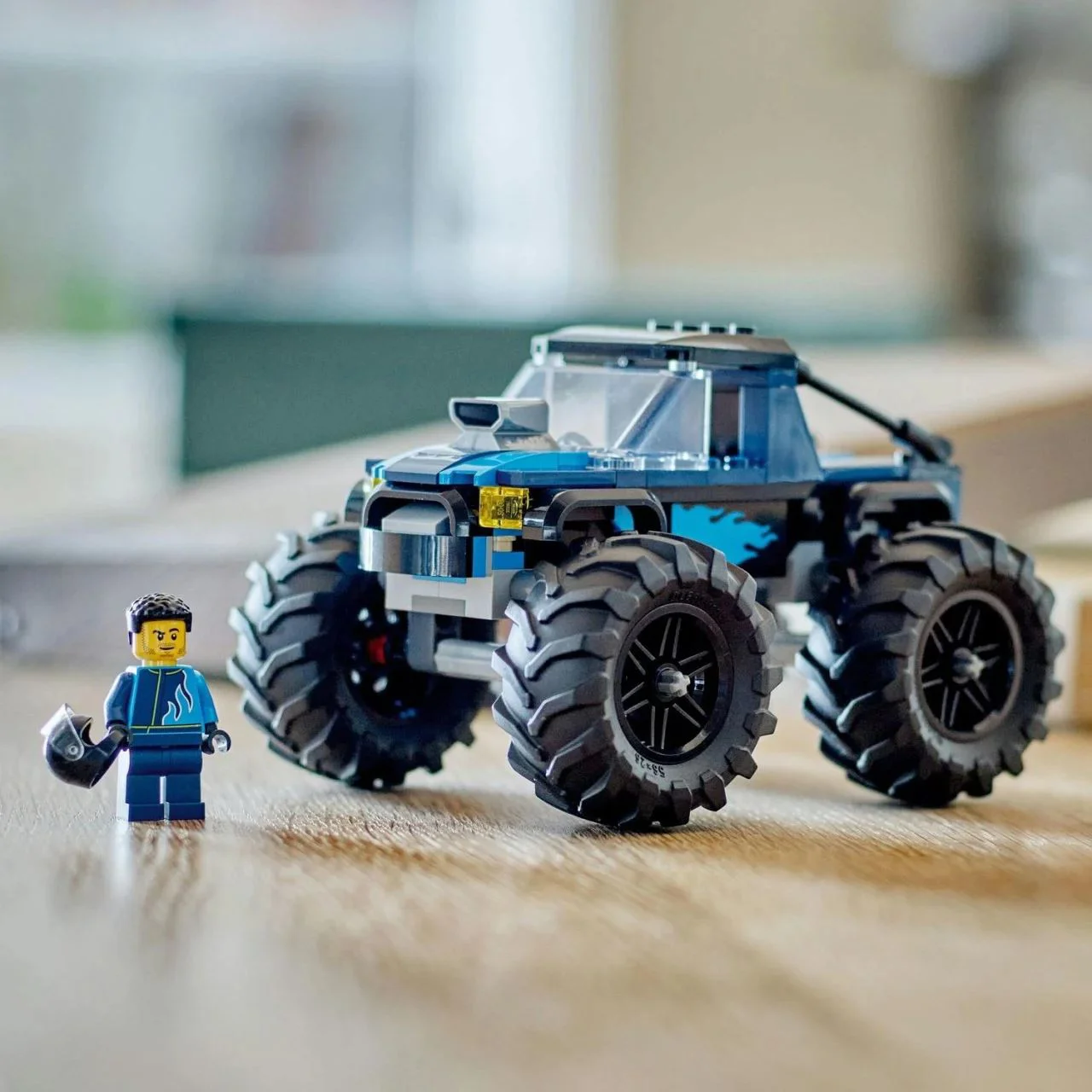 Set de constructie LEGO City Blue Monster Truck foto
