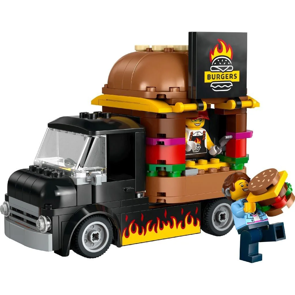 Set de constructie LEGO City Toneta de burgeri foto
