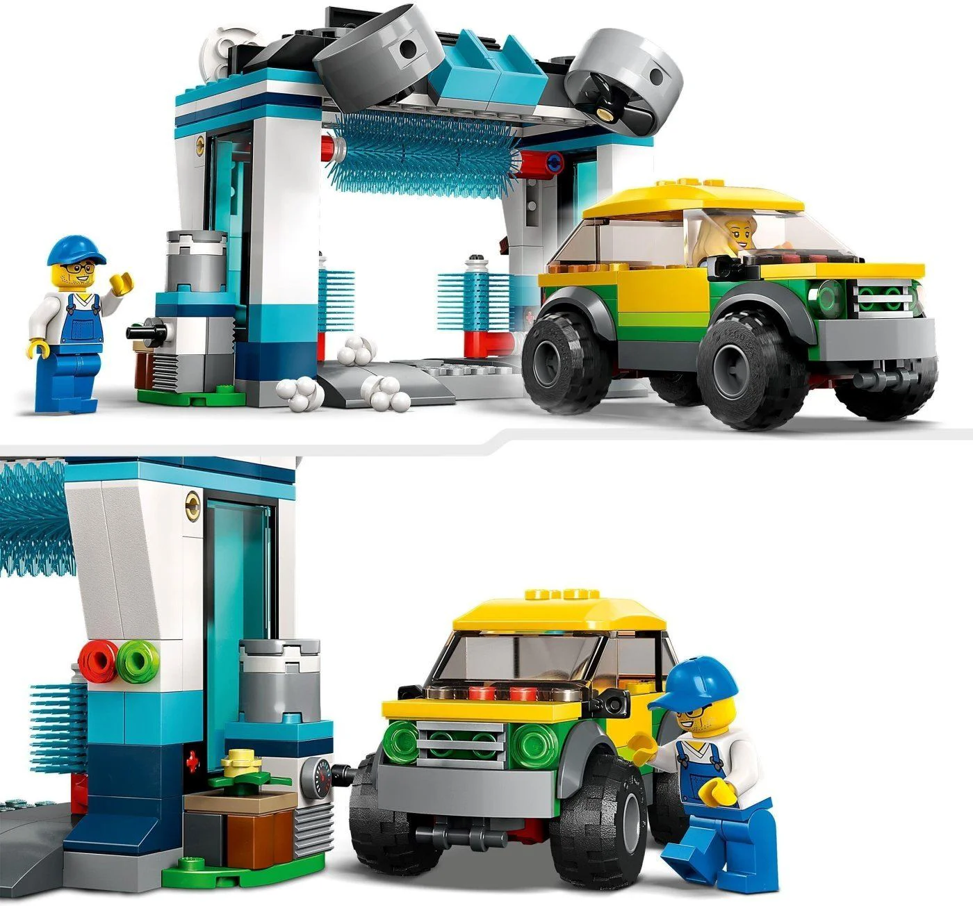 Set de constructie LEGO City Spalatorie de masini, 243 el. foto
