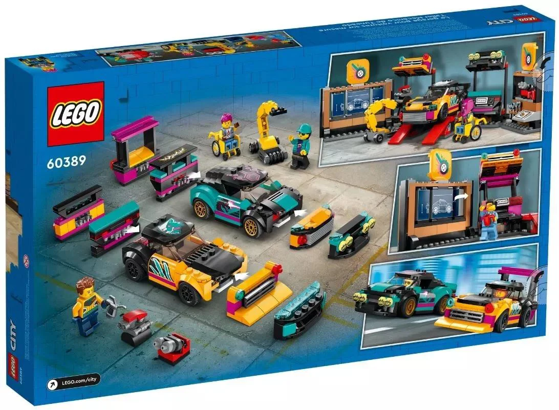 Set de constructie LEGO City Service pentru personalizarea masinilor, 507 el. foto