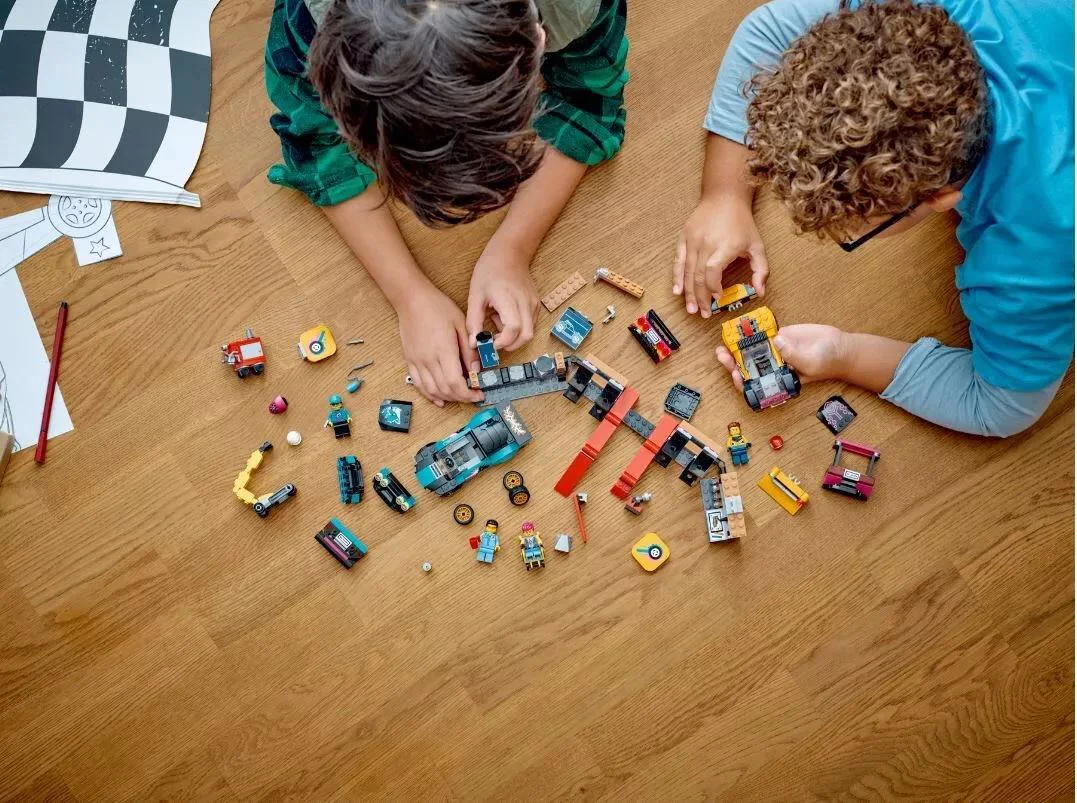 Set de constructie LEGO City Service pentru personalizarea masinilor, 507 el. foto