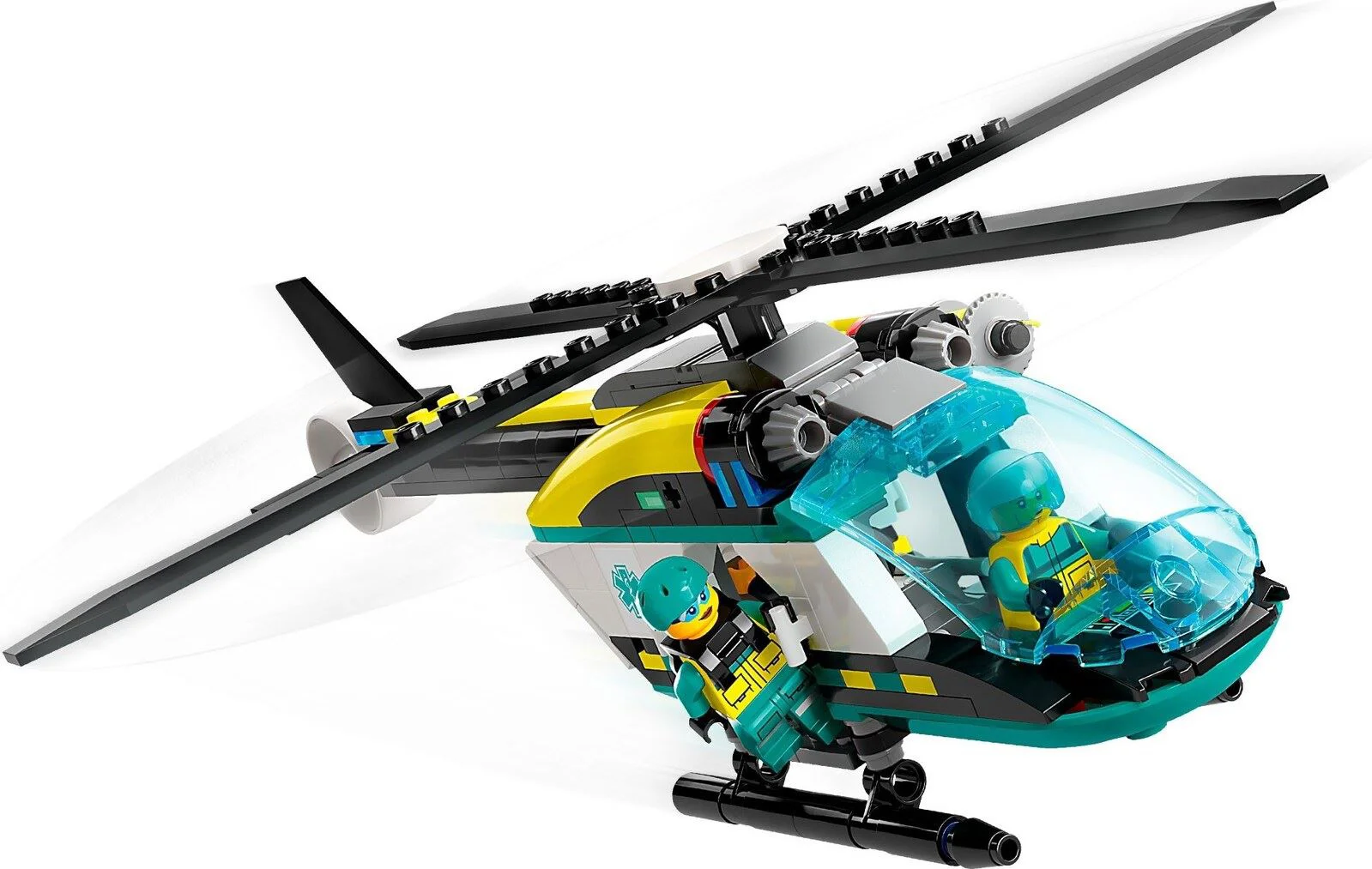 Set de constructie LEGO City Elicopter de salvare, 226 el. foto