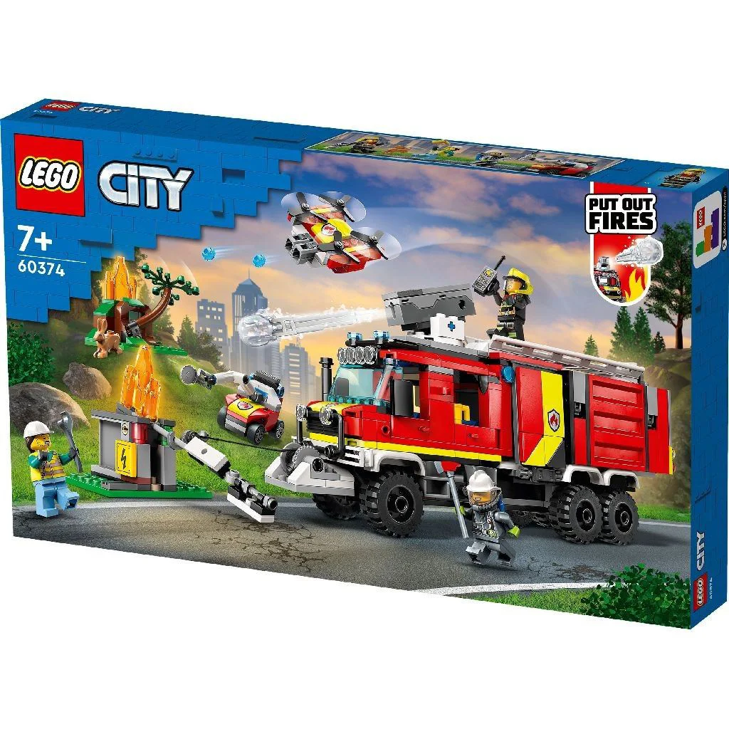 Конструктор LEGO City Пожарная машина, 502 эл. foto