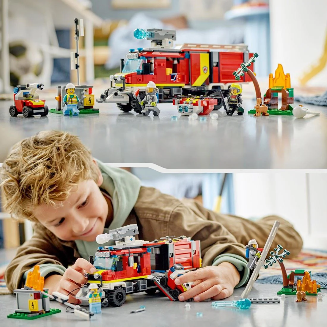 Конструктор LEGO City Пожарная машина, 502 эл. foto
