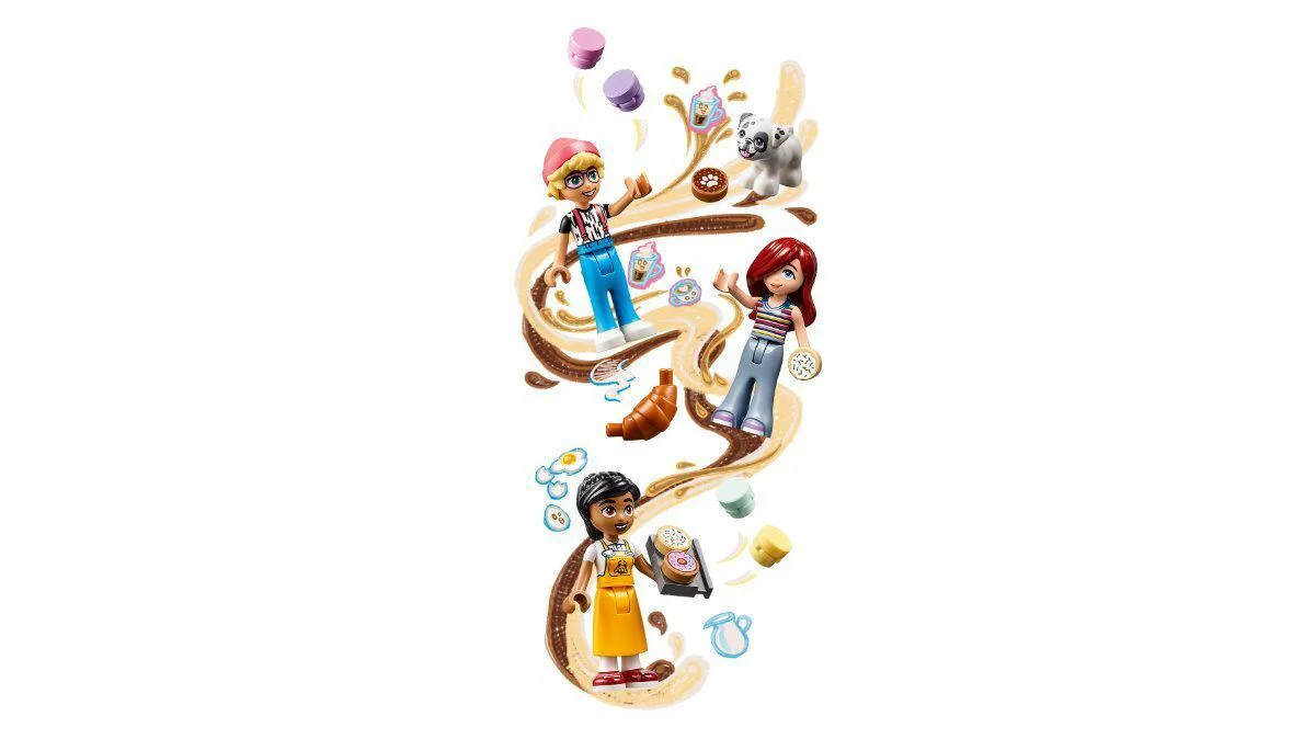 Set de constructie LEGO Cafenea din orasul Heartlake, 426 el. foto