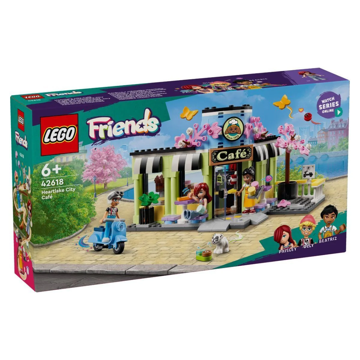 Set de constructie LEGO Cafenea din orasul Heartlake, 426 el. foto