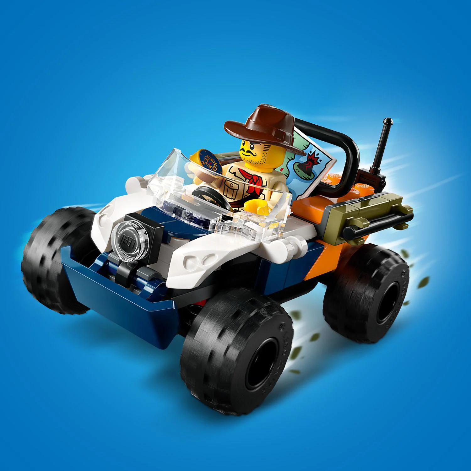 Set de constructie LEGO City Exploratorul junglei pe ATV, 92 el. foto