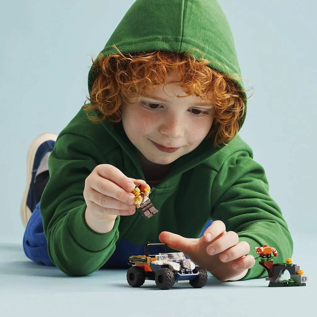 Set de constructie LEGO City Exploratorul junglei pe ATV, 92 el. foto