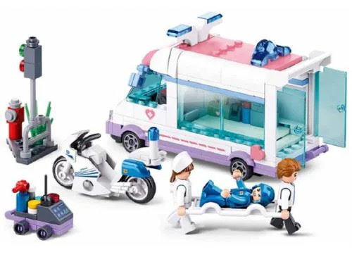 Constructor Sluban Ambulanta, 251 piese foto