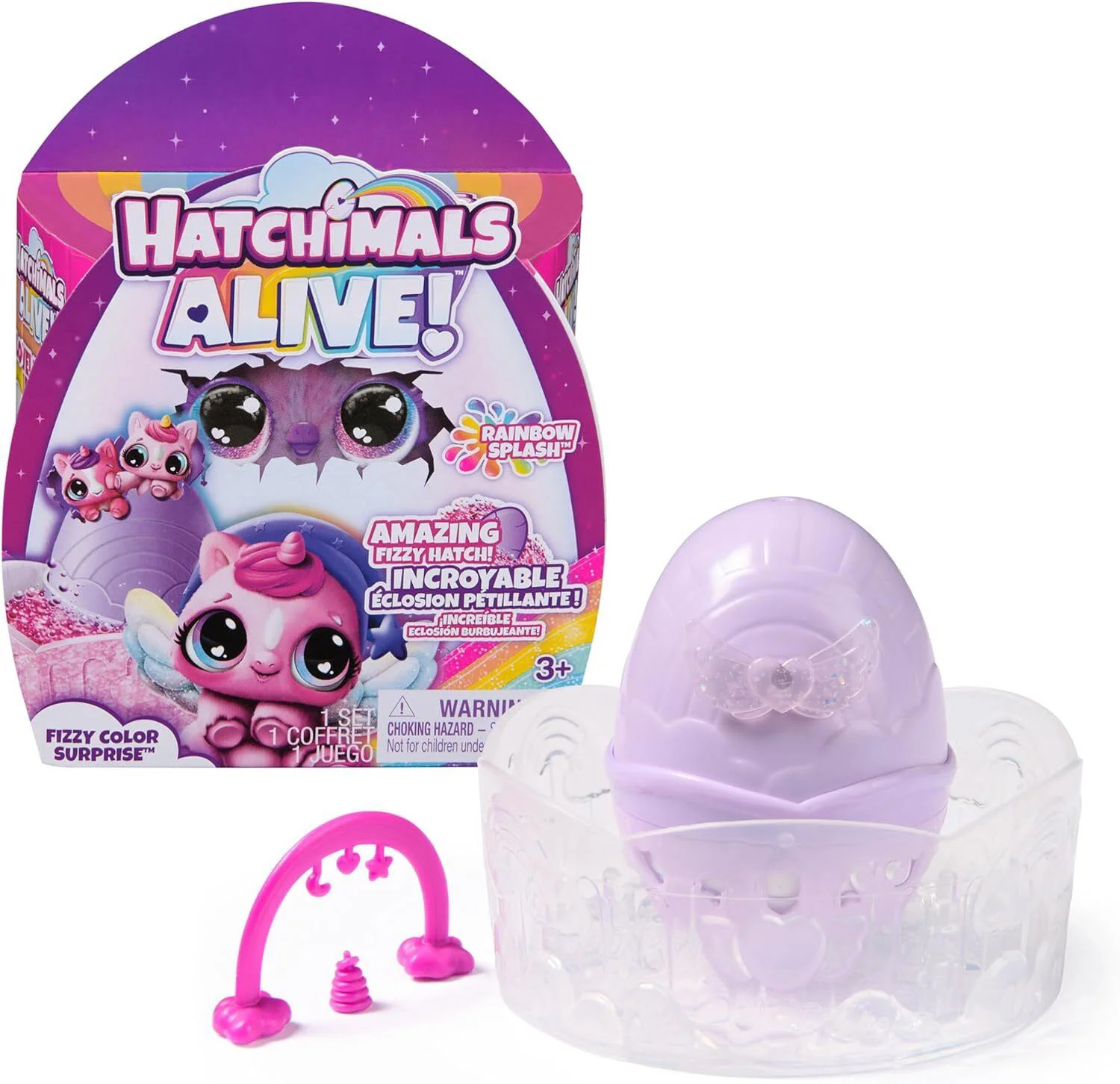 Jucarie surpriza "Hatchimals Pachetul Misterios Alive Fizzy", in as.