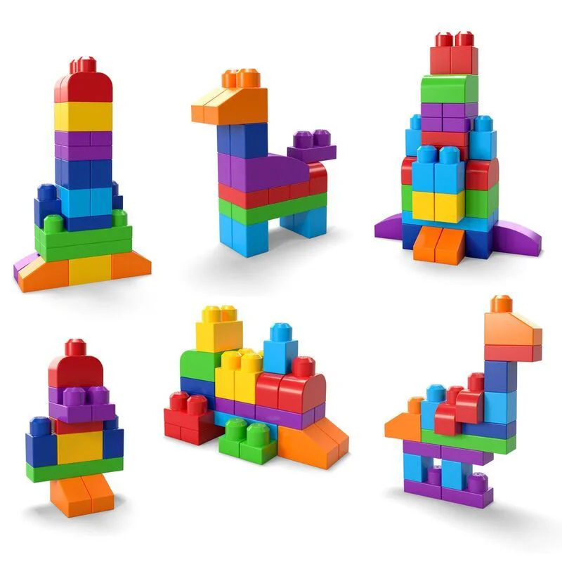 Constructor "Mega Bloks" Albastru, 60 piese