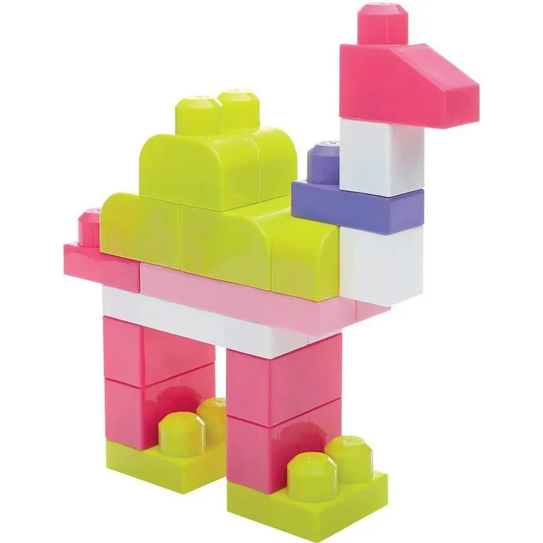 Конструктор "Mega Bloks" Розовый, 80 деталей foto