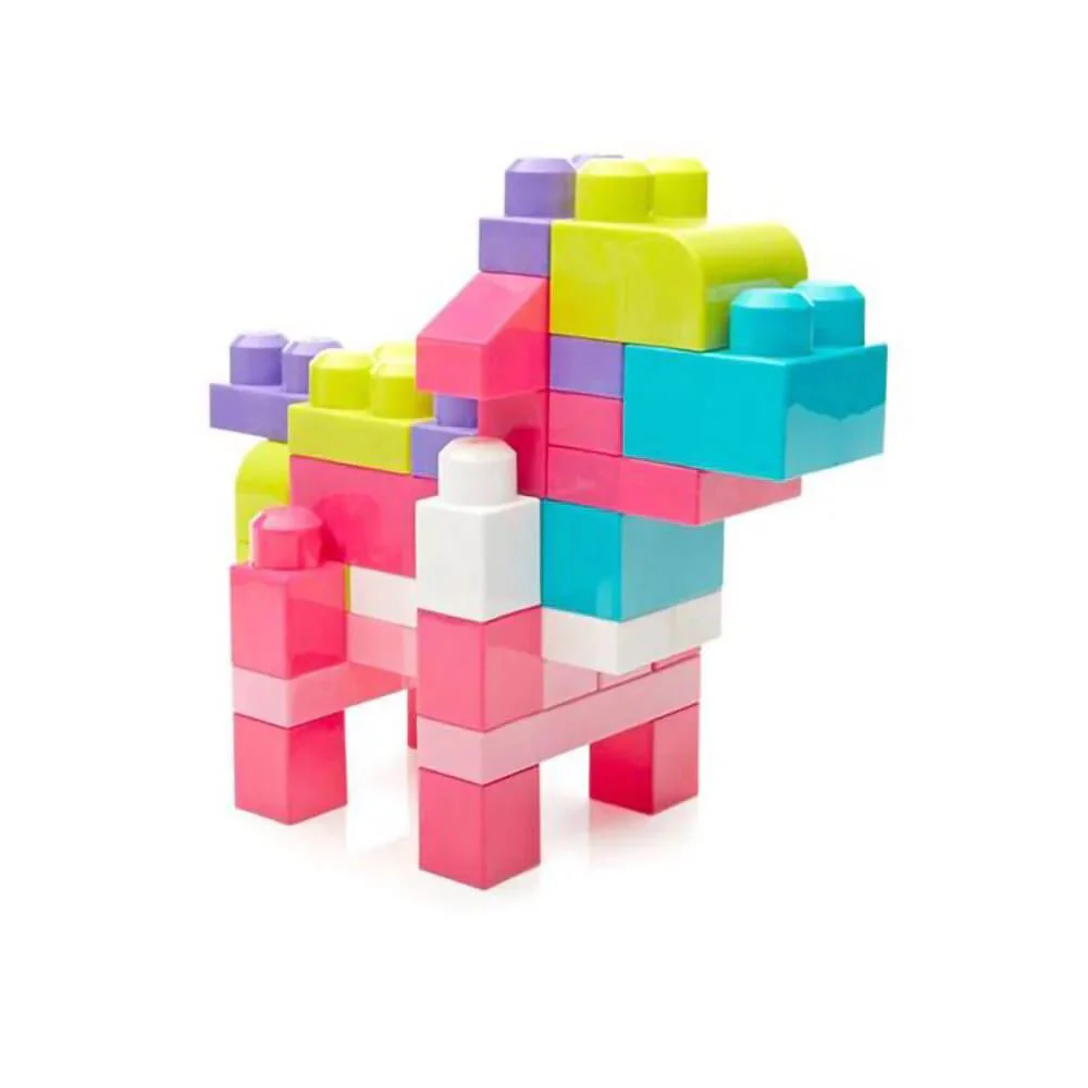 Конструктор "Mega Bloks" Розовый, 80 деталей foto