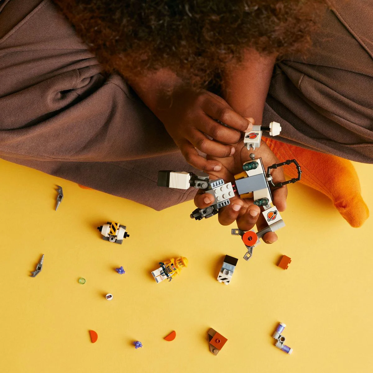 Set de constructie LEGO City Robot spatial, 140 el. foto