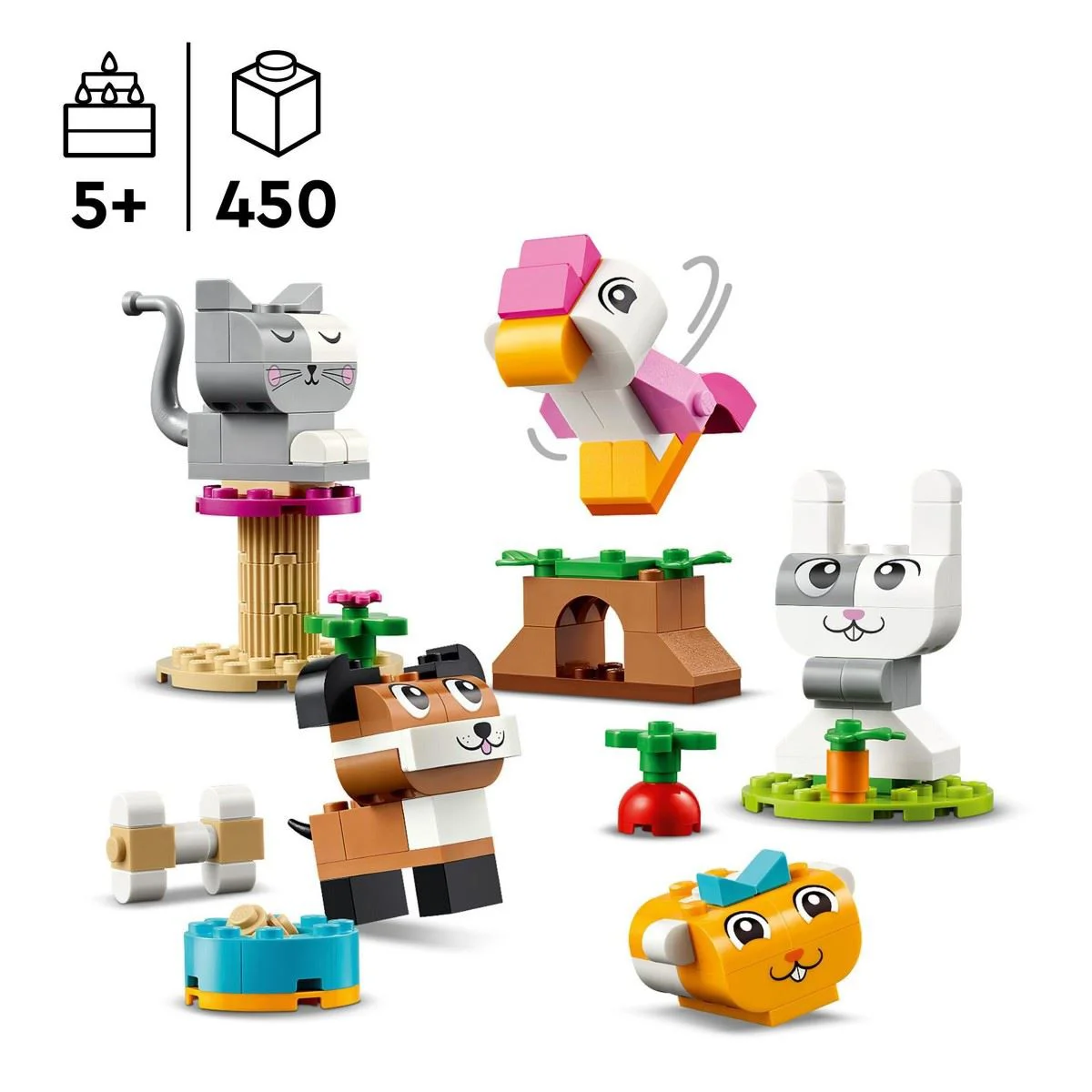 Конструктор LEGO Classic Творческие животные, 450 эл. foto