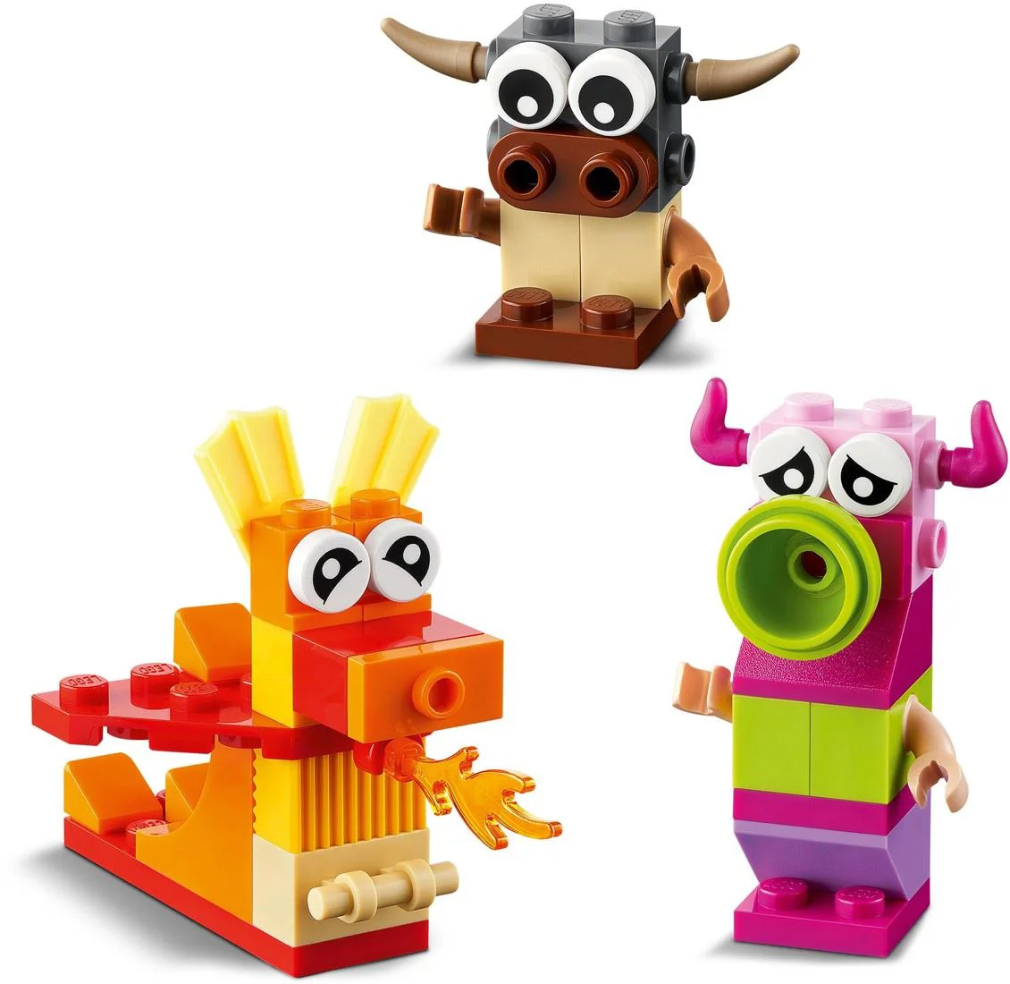 Конструктор LEGO Classic Творческие монстры, 140 эл. foto