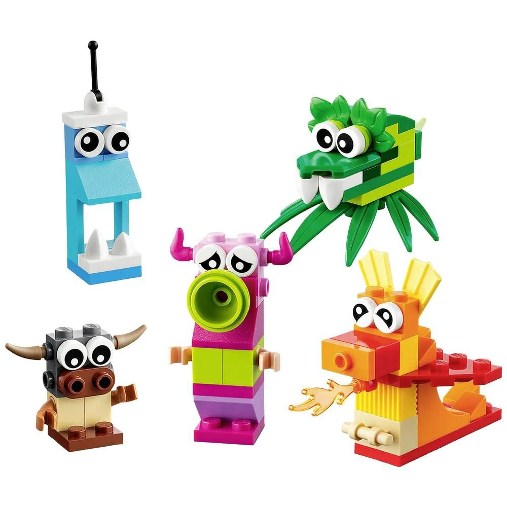 Конструктор LEGO Classic Творческие монстры, 140 эл. foto