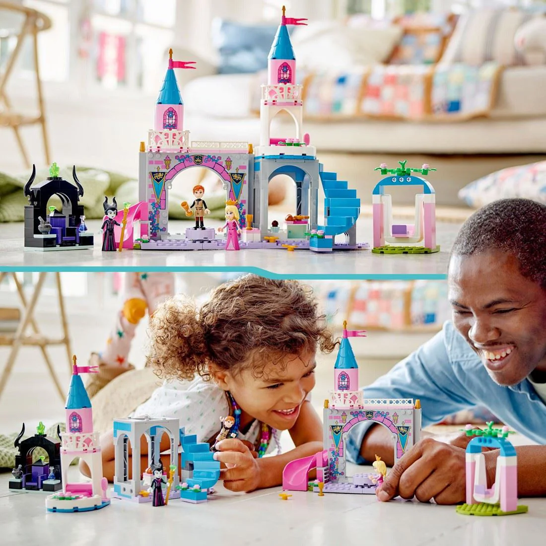 Set de constructie LEGO Disney Castelul Aurorei, 187 el. foto
