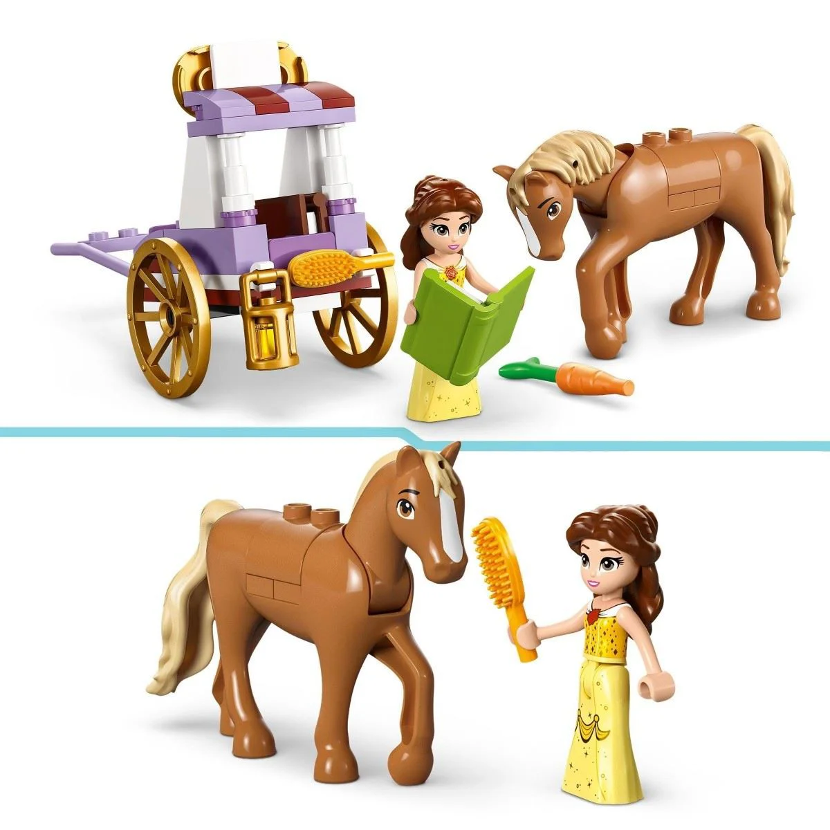 Конструктор LEGO Disney Карета из истории Белль, 62 эл.