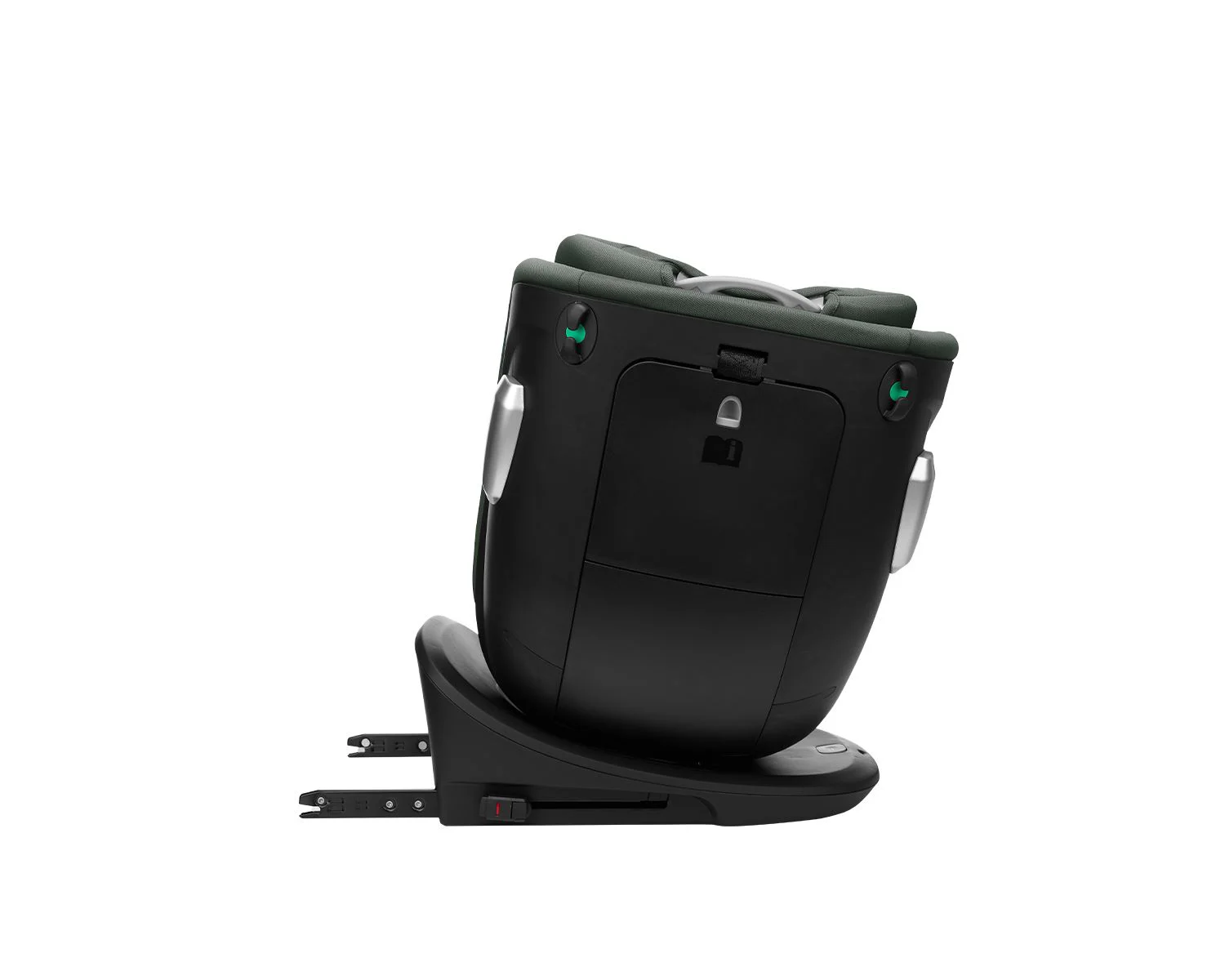Вращающееся автокресло с изофиксом KikkaBoo i-Drive Army Green, 40-150 см