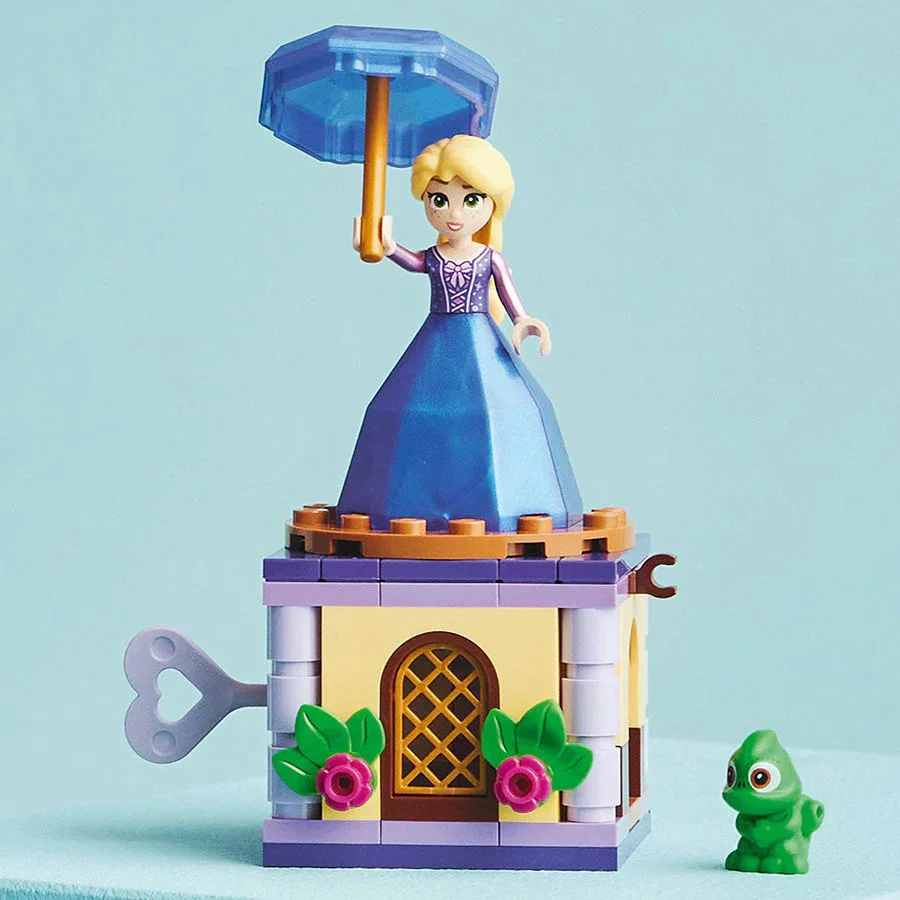 Set de constructie LEGO Disney Twirling Rapunzel, 89 el. foto