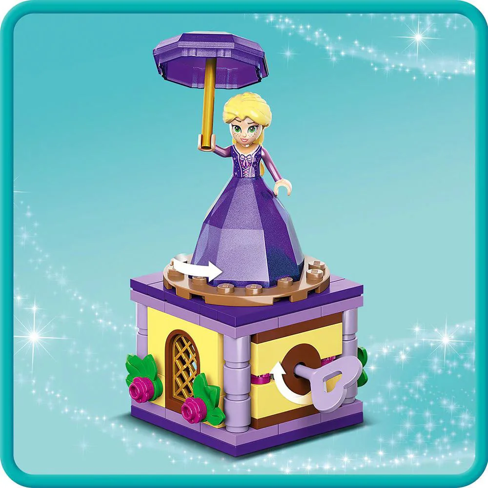 Set de constructie LEGO Disney Twirling Rapunzel, 89 el. foto
