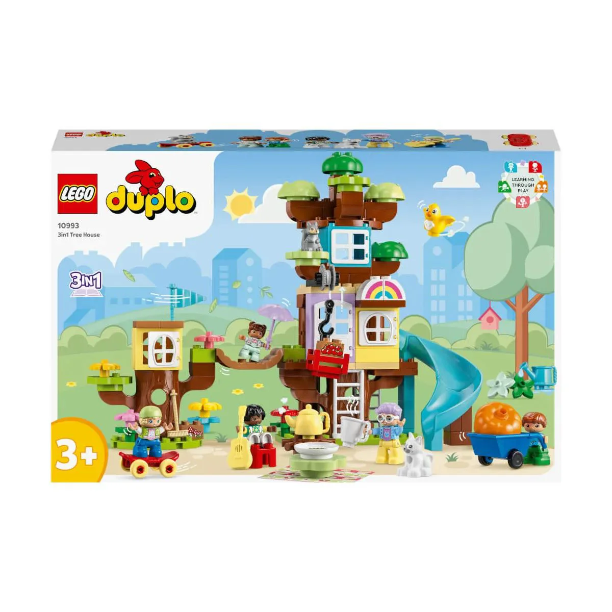 Конструктор 3 в 1 LEGO Duplo Дом на дереве, 126 эл.